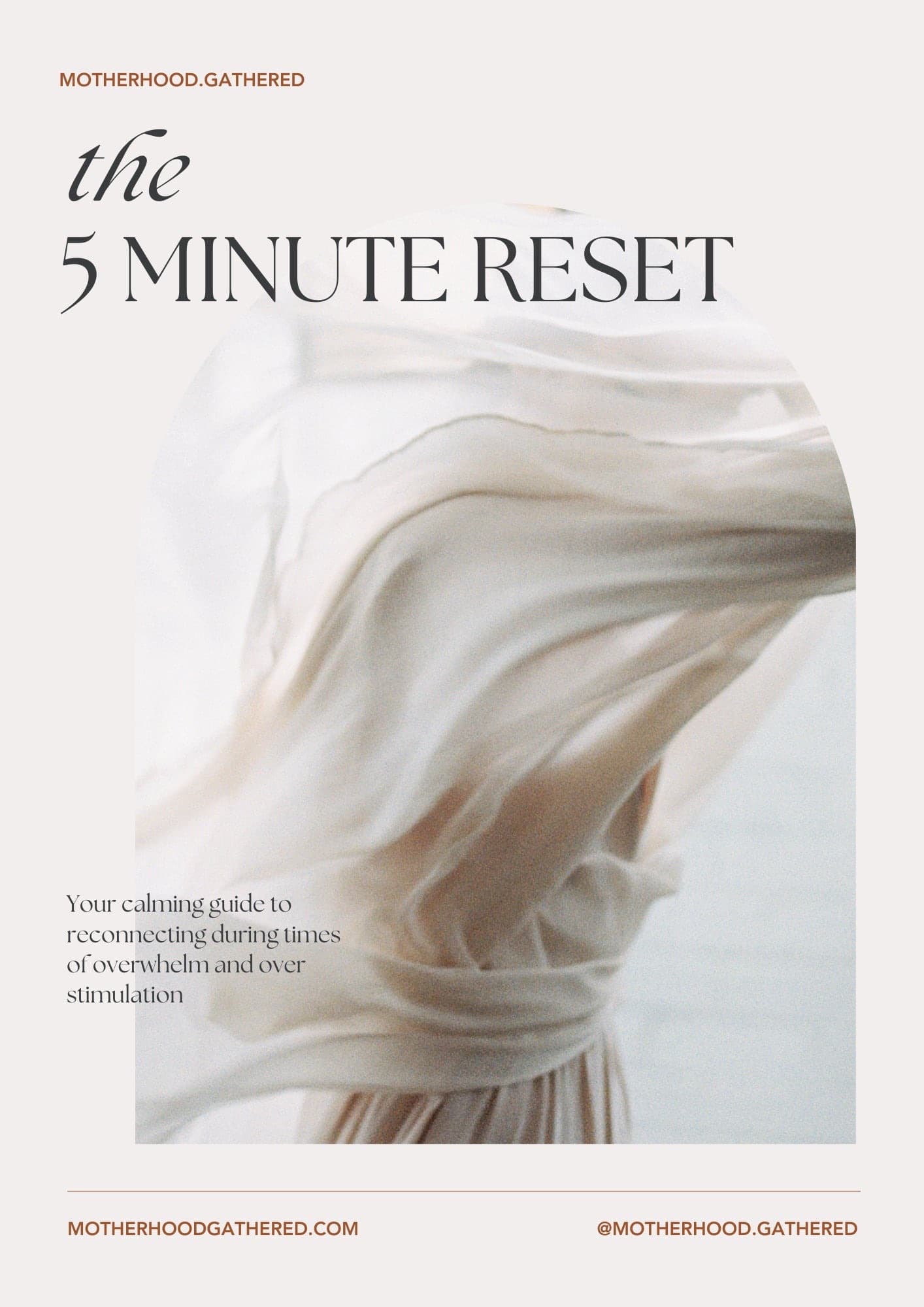 The 5 Minute Reset workbook cover