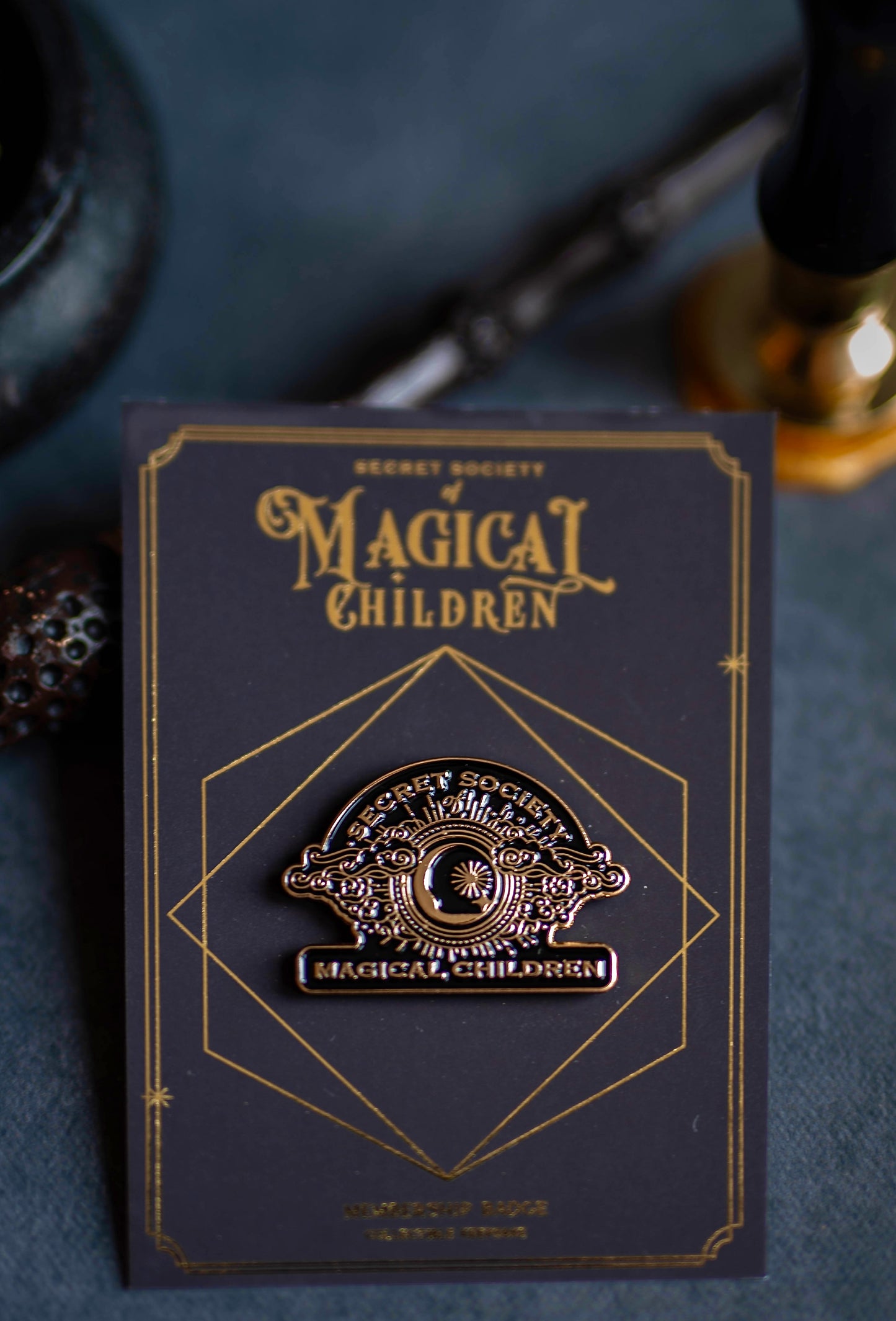 Pin Badge - Secret Society Of Magical Children